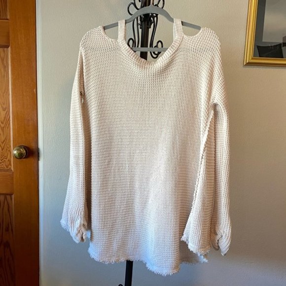 ✨ Free People Moonshine V Neck Sweater - XS - Picture 6 of 7